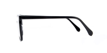 Women Cristal Eyeglasses: Whitney - Shiny Black - SpaceSMART Eye Clinic (Side View)